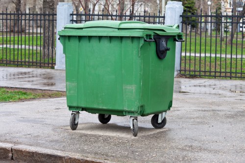 Business waste carts near Finsbury Park facility